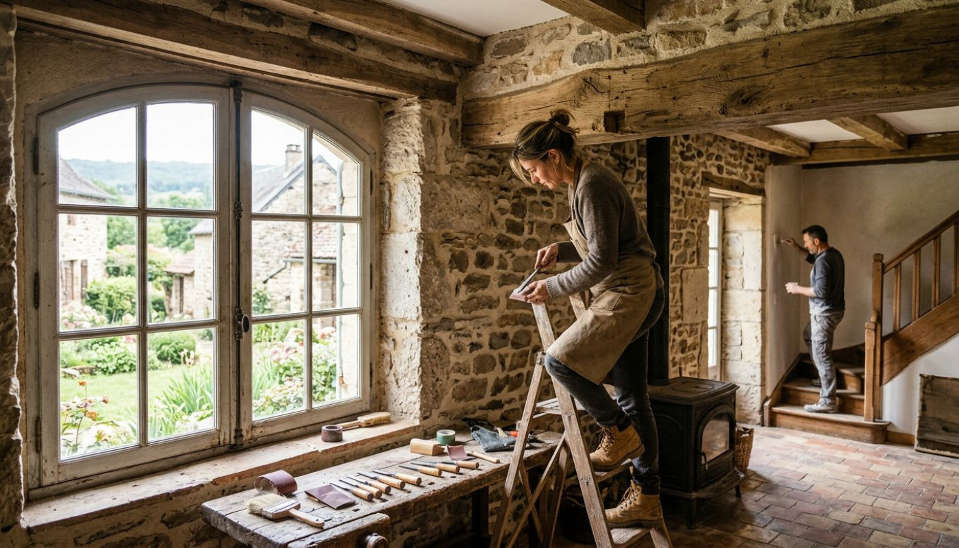 Rénover sans défigurer : comment préserver le cachet d’une maison ancienne